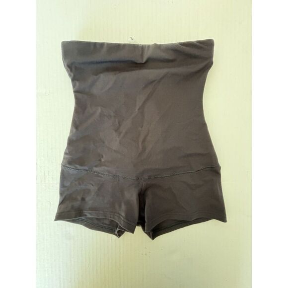 Maidenform Shapewear Womens Small Black Strapless BodySuit‎  Boy Shorts - Picture 1 of 5